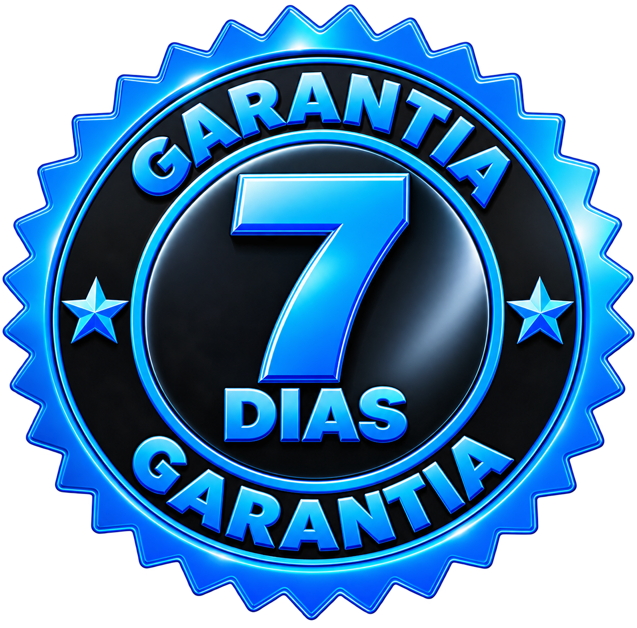Selo de garantia de 7 dias